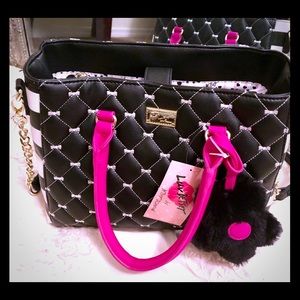 SOLD - Betsey Johnson Quilted Shoulder bag
